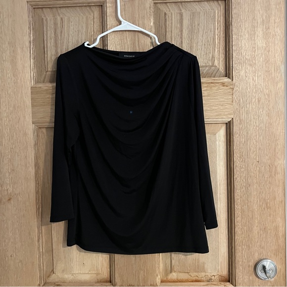 Jones wear‎ women’s black blouse size M - Picture 1 of 6
